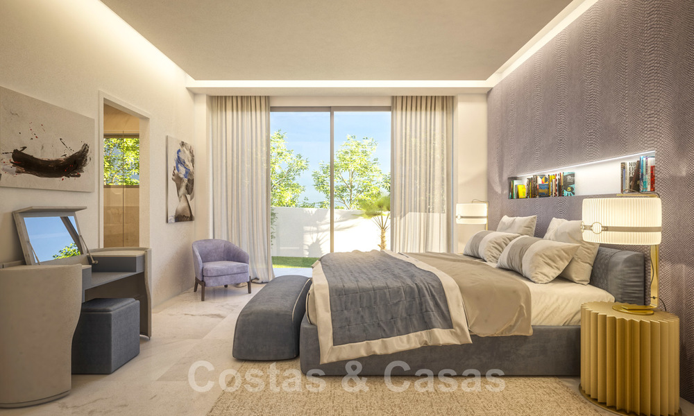 Fantastische gloednieuwe luxe villa's in het hart van de Golf Vallei van Nueva Andalucia, Marbella 22148