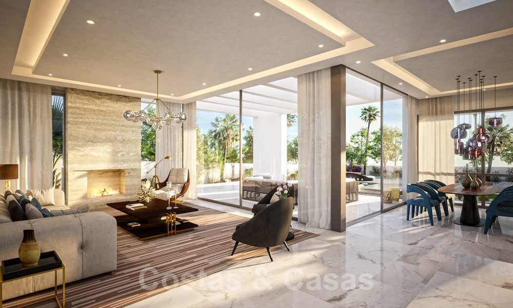 Fantastische gloednieuwe luxe villa's in het hart van de Golf Vallei van Nueva Andalucia, Marbella 22152