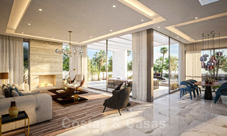 Fantastische gloednieuwe luxe villa's in het hart van de Golf Vallei van Nueva Andalucia, Marbella 22152 