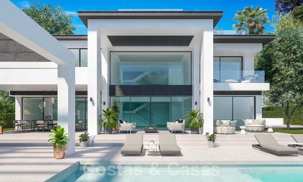Drie exclusieve moderne luxe villa's te koop, op een steenworp van het strand en voorzieningen, San Pedro - Puerto Banus, Marbella 22272