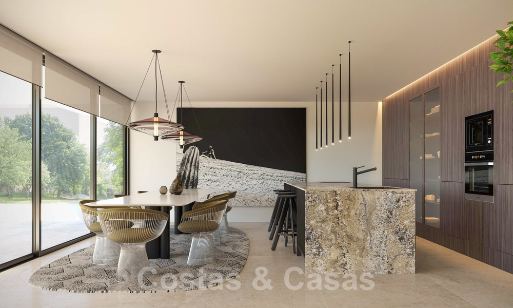 Drie exclusieve moderne luxe villa's te koop, op een steenworp van het strand en voorzieningen, San Pedro - Puerto Banus, Marbella 22278