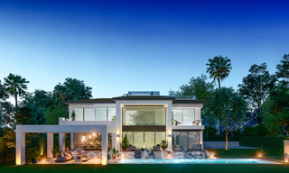 Drie exclusieve moderne luxe villa's te koop, op een steenworp van het strand en voorzieningen, San Pedro - Puerto Banus, Marbella 22286 