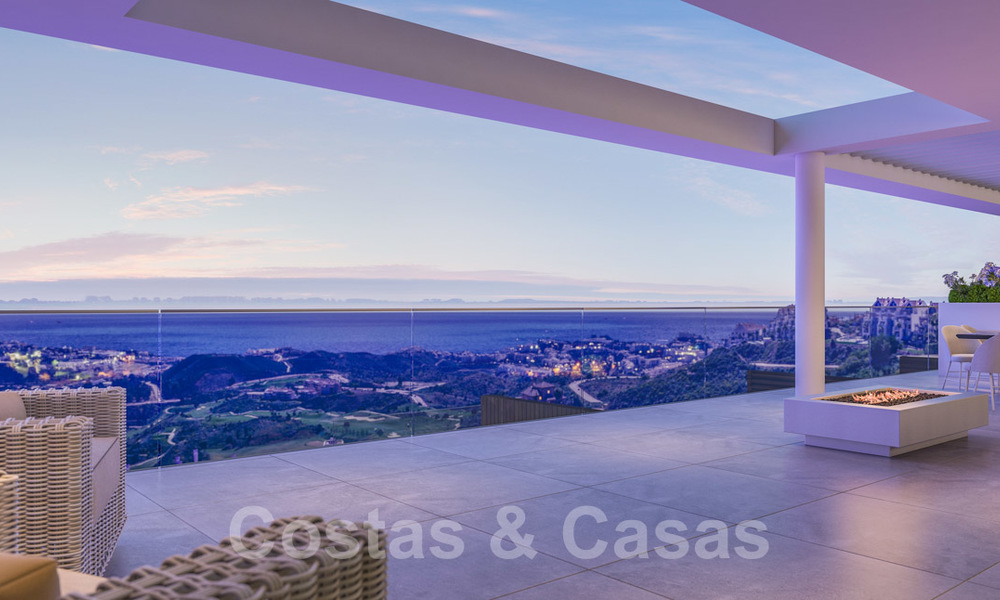 Moderne appartementen in exclusief boutique golf resort met Spa, met prachtig uitzicht op zee, La Cala de Mijas - Costa del Sol 23240