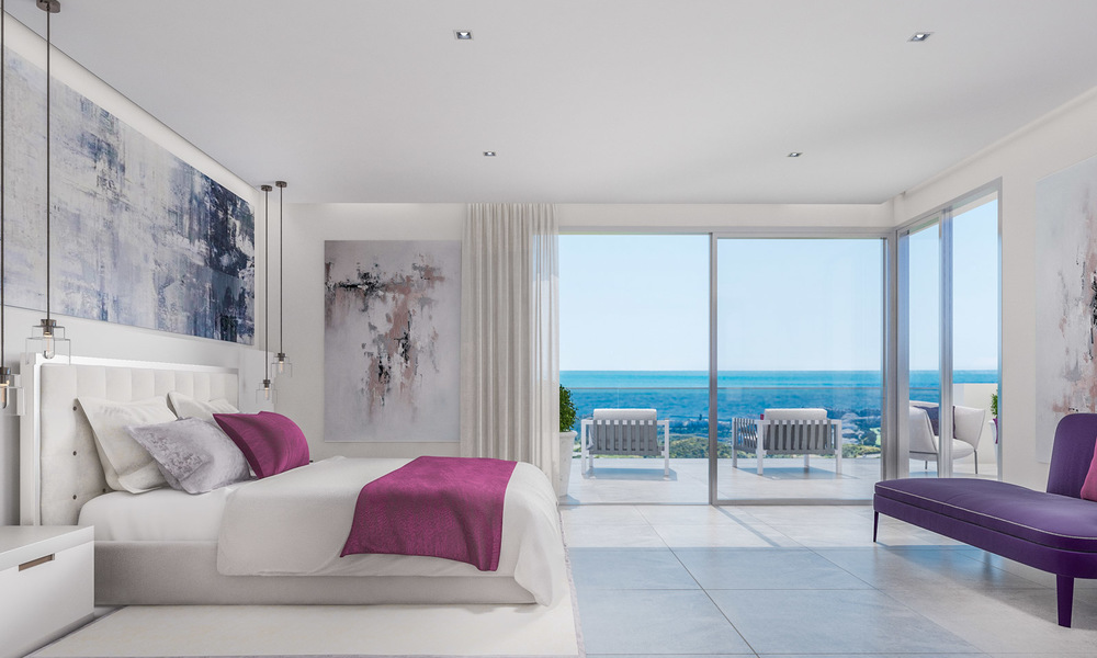 Moderne appartementen in exclusief boutique golf resort met Spa, met prachtig uitzicht op zee, La Cala de Mijas - Costa del Sol 23243