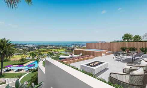 Moderne appartementen in exclusief boutique golf resort met Spa, met prachtig uitzicht op zee, La Cala de Mijas - Costa del Sol 23250