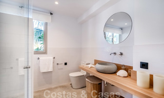Prachtig gerenoveerde halfvrijstaande villa in Ibiza stijl te koop, op loopafstand van het strand en centrum van San Pedro - Marbella 23354 