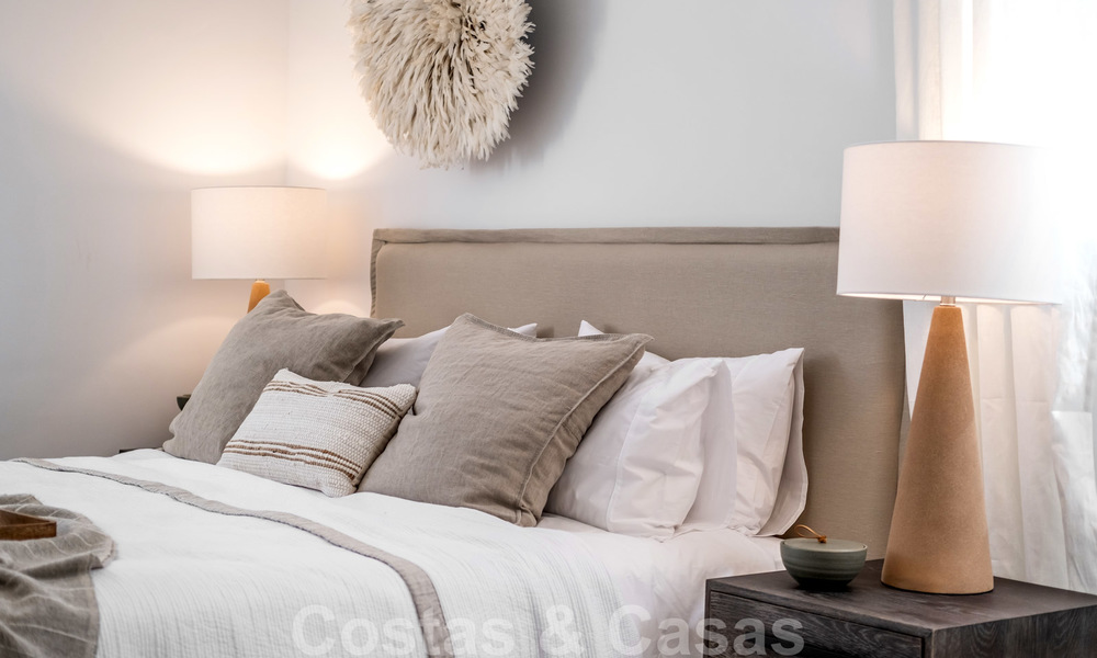 Prachtig gerenoveerde halfvrijstaande villa in Ibiza stijl te koop, op loopafstand van het strand en centrum van San Pedro - Marbella 23363