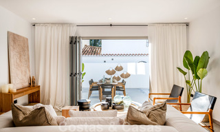 Prachtig gerenoveerde halfvrijstaande villa in Ibiza stijl te koop, op loopafstand van het strand en centrum van San Pedro - Marbella 23365 