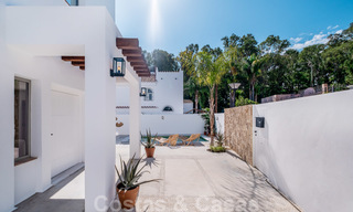 Prachtig gerenoveerde halfvrijstaande villa in Ibiza stijl te koop, op loopafstand van het strand en centrum van San Pedro - Marbella 23379 