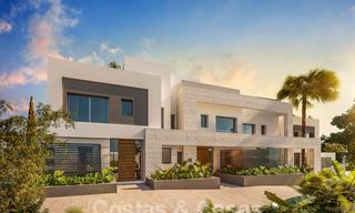 Moderne mondaine woningen te koop, vlak bij de golfbaan en het centrum van San Pedro in Marbella 23625 