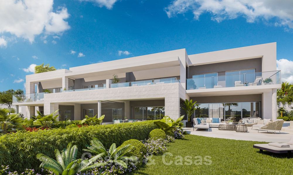 Moderne mondaine woningen te koop, vlak bij de golfbaan en het centrum van San Pedro in Marbella 23627