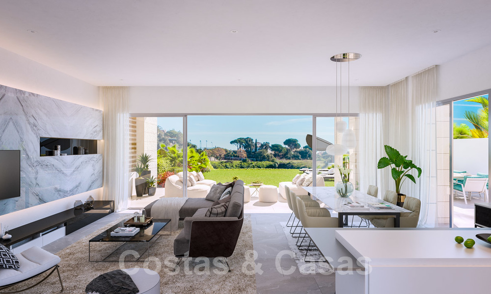Moderne mondaine woningen te koop, vlak bij de golfbaan en het centrum van San Pedro in Marbella 23630