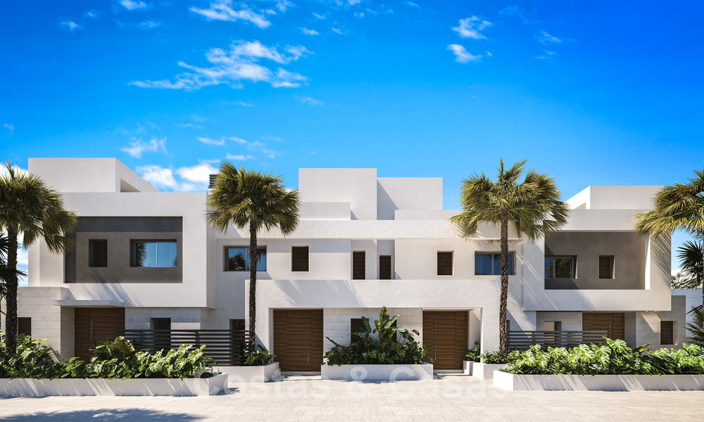 Moderne mondaine woningen te koop, vlak bij de golfbaan en het centrum van San Pedro in Marbella 23635