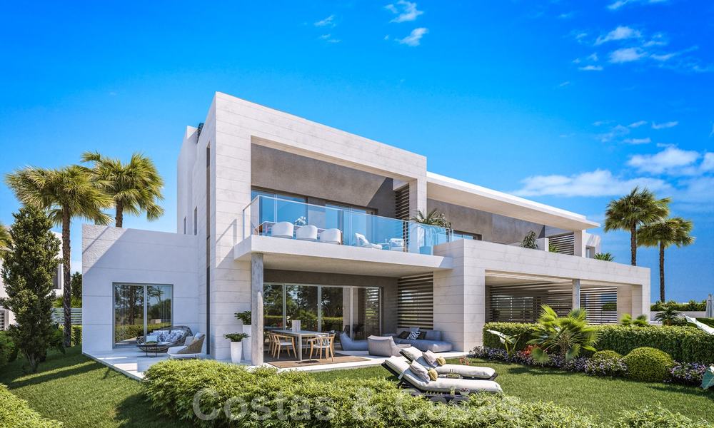 Moderne mondaine woningen te koop, vlak bij de golfbaan en het centrum van San Pedro in Marbella 23636