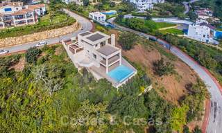 Moderne villa met prachtig berg- en zeezicht te koop in de heuvels van Oost-Marbella 23643 