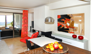 Moderne ruime luxeappartementen met golf- en zeezicht te koop in Marbella - Benahavis 24562 