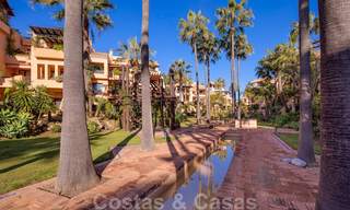 Luxe appartement in een eerstelijnstrand complex te koop in San Pedro Playa, op loopafstand van het voorzieningen en het centrum van San Pedro, Marbella 24348 