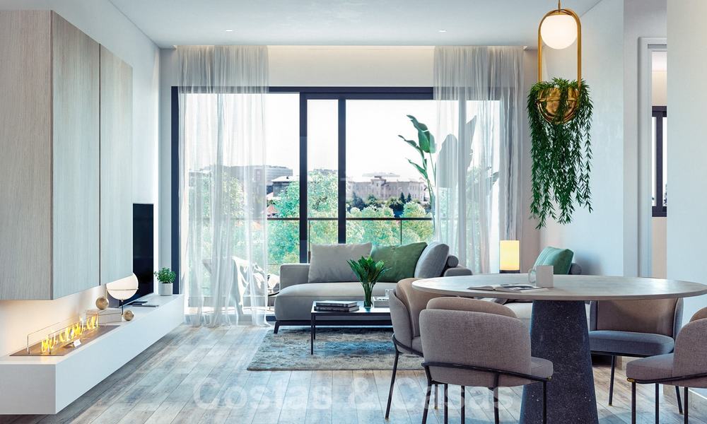 Luxe appartementen te koop in een nieuw innovatief residentieel project in Malaga centrum! 24490