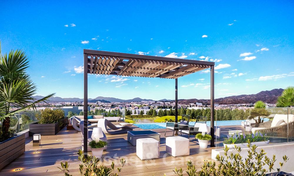 Luxe appartementen te koop in een nieuw innovatief residentieel project in Malaga centrum! 24513