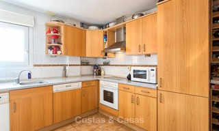 Penthouse appartement te koop in een eerstelijns strand complex in Estepona 24650 