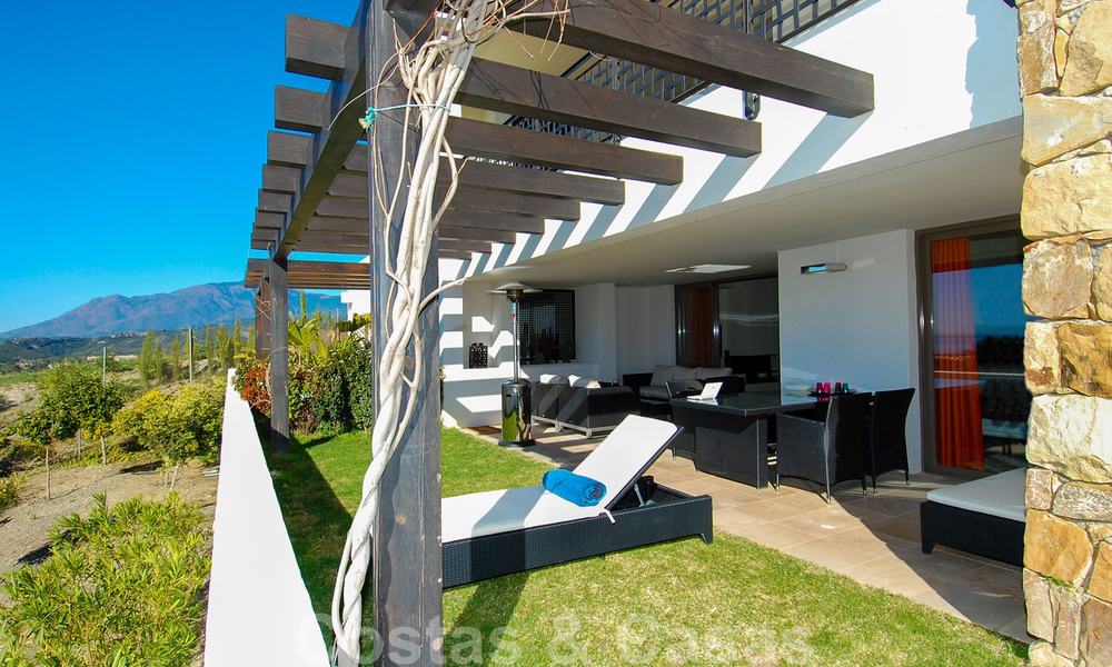Alanda Los Flamingos Golf: Moderne ruime luxeappartementen met golf- en zeezicht te koop in Marbella - Benahavis 24666