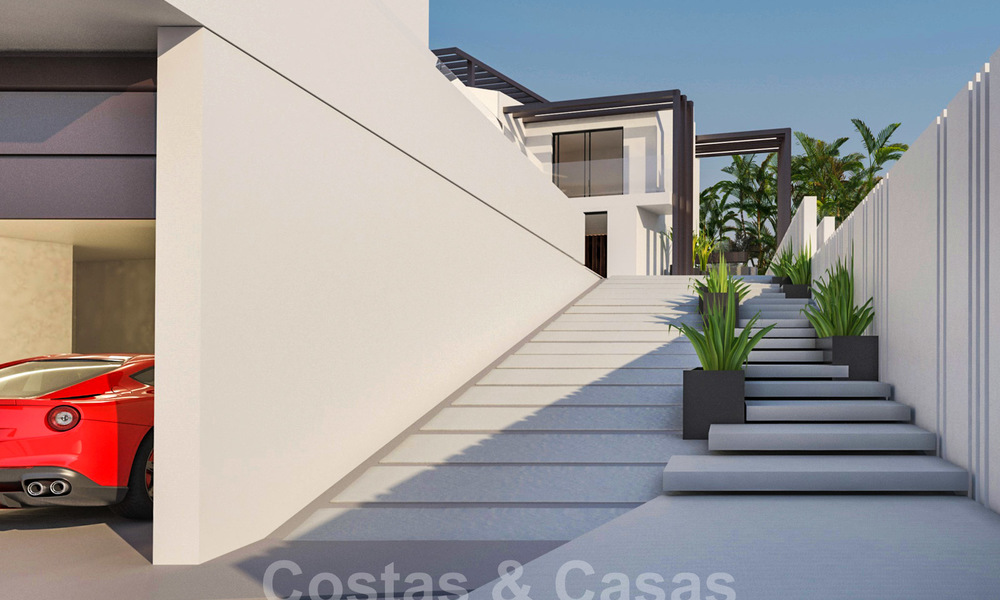 Unieke, eigentijdse strand villa te koop met prachtig uitzicht op zee in Oost-Marbella 24760