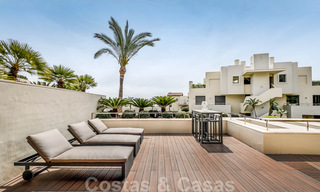 Exclusief modern appartement te koop met een eigentijds luxueus interieur in Sierra Blanca, Golden Mile, Marbella 24980 