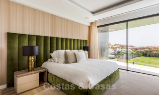 Nieuwe indrukwekkende hedendaagse luxe villa te koop met prachtig golf- en zeezicht in Marbella - Benahavis 25801 