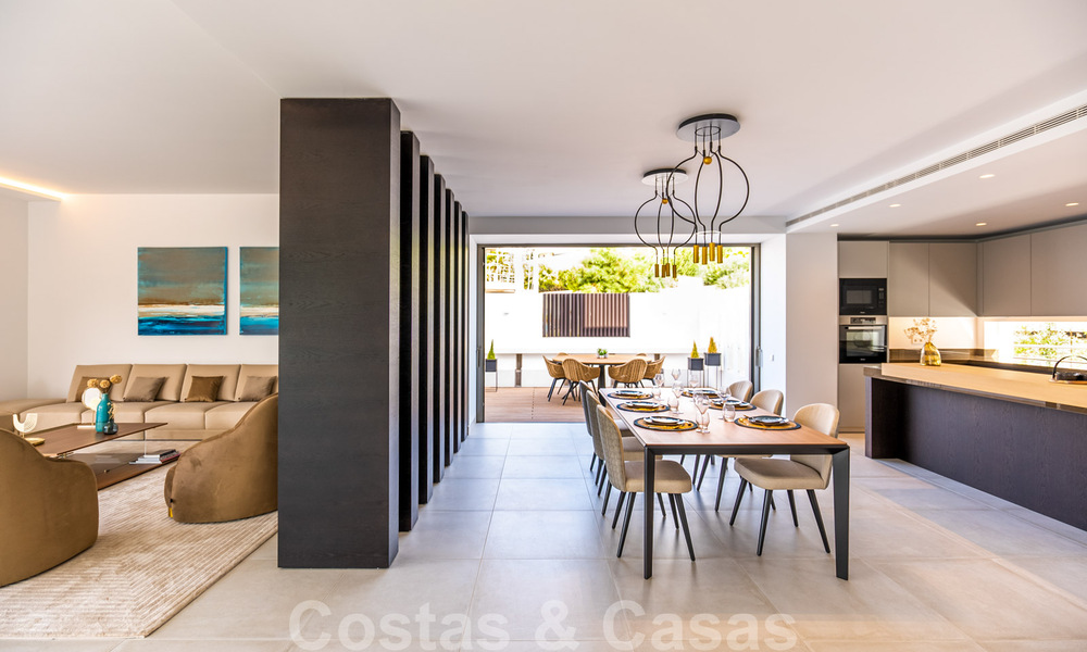 Gloednieuwe ultramoderne luxe villa te koop met zeezicht in Marbella - Benahavis 35670