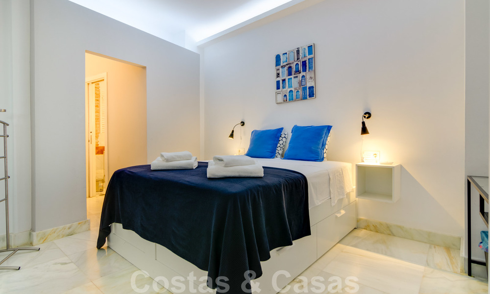 Uitzonderlijke aanbieding: prachtig eigentijds gerenoveerd appartement te koop in het historische centrum van Malaga 26247