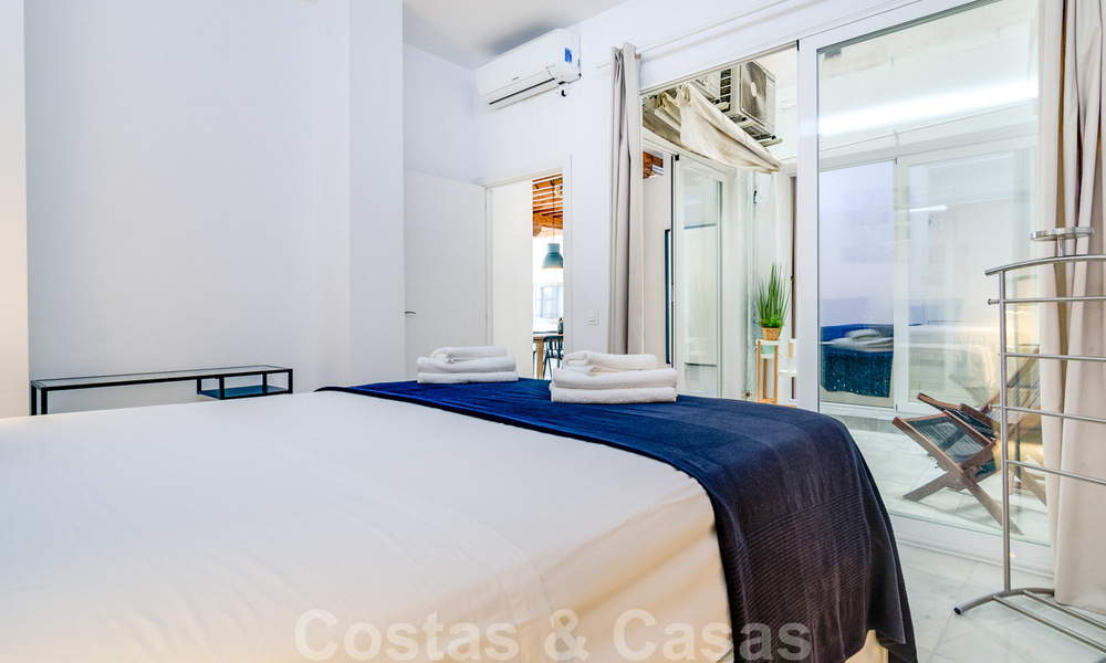 Uitzonderlijke aanbieding: prachtig eigentijds gerenoveerd appartement te koop in het historische centrum van Malaga 26253