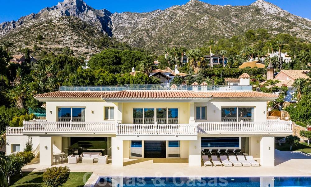 Luxe villa met panoramisch zeezicht te koop in Sierra Blanca, Marbella 26417