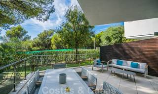 Moderne schakelvilla te koop in het exclusieve Sierra Blanca, Marbella. De goedkoopste in het complex. 26462 