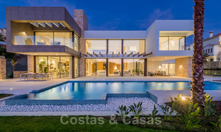 Moderne nieuwe luxe villa met prachtig golfzicht te koop in Benahavis - Marbella 26594 