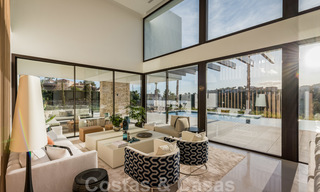 Moderne nieuwe luxe villa met prachtig golfzicht te koop in Benahavis - Marbella 26595 