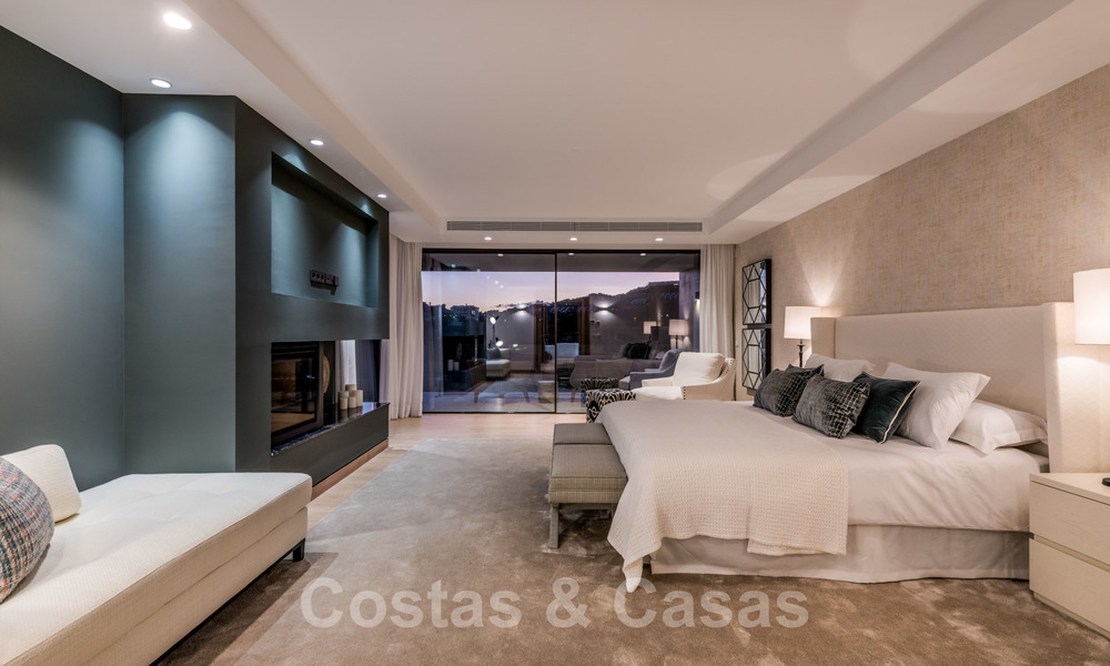Moderne nieuwe luxe villa met prachtig golfzicht te koop in Benahavis - Marbella 26614