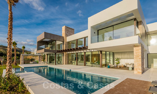 Moderne nieuwe luxe villa met prachtig golfzicht te koop in Benahavis - Marbella 26615 