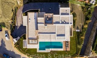 Moderne nieuwe luxe villa met prachtig golfzicht te koop in Benahavis - Marbella 26618 
