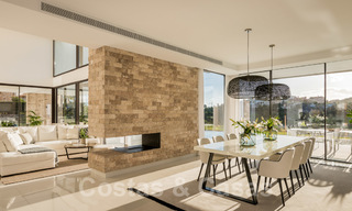Moderne nieuwe luxe villa met prachtig golfzicht te koop in Benahavis - Marbella 26619 
