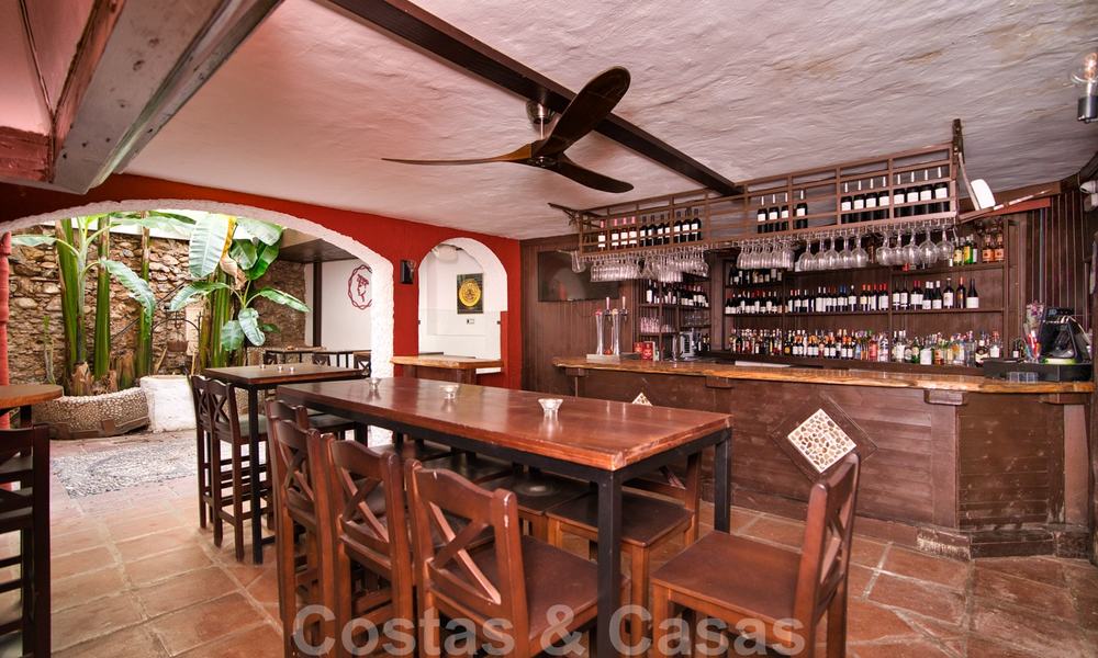 Bar - Restaurant te koop in het historische centrum van Marbella. Open voor een bod! 27087