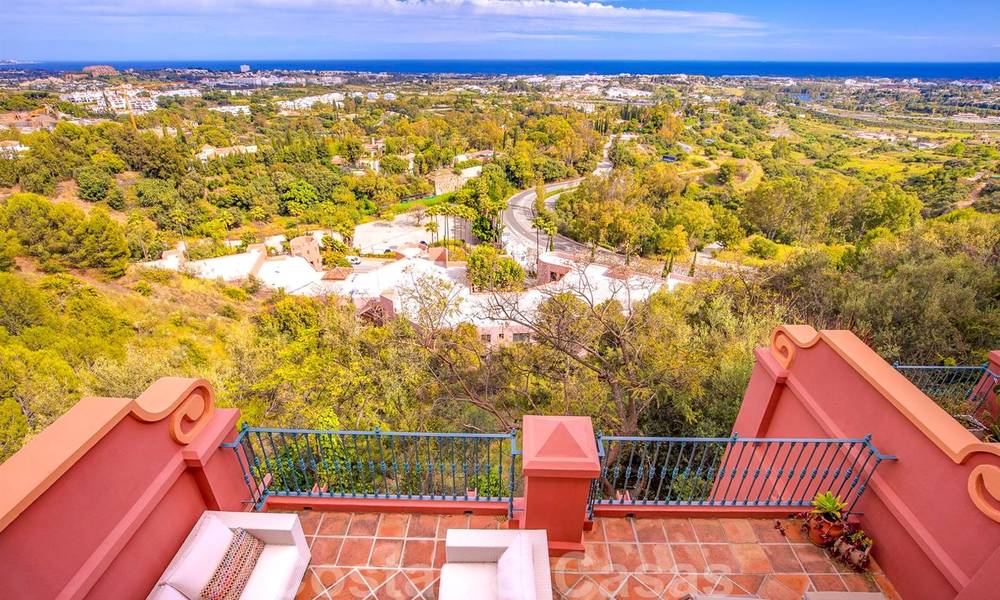 Luxe penthouse appartement met panoramisch uitzicht over de hele kust te koop, dicht bij voorzieningen en golf, Benahavis – Marbella 27516