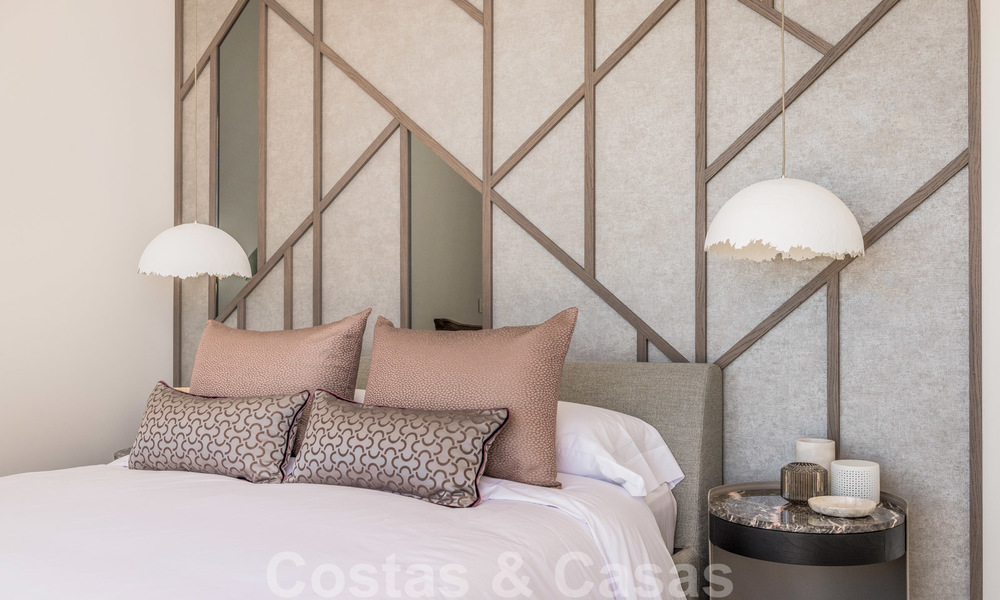 Instapklare moderne luxe eerstelijns strand penthouses te koop in Estepona, Costa del Sol 27784