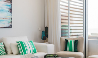 Instapklare sensationele moderne luxe eerstelijns strand appartementen te koop in Estepona, Costa del Sol 27851 