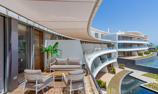 Instapklare sensationele moderne luxe eerstelijns strand appartementen te koop in Estepona, Costa del Sol 27857 