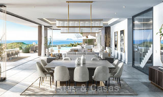 Turn-key nieuwe moderne villa’s met spectaculair uitzicht op de golf, het meer, bergen en de Middellandse Zee tot aan Afrika, in een gated golfresort te koop in Benahavis - Marbella 32411 