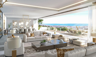 Turn-key nieuwe moderne villa’s met spectaculair uitzicht op de golf, het meer, bergen en de Middellandse Zee tot aan Afrika, in een gated golfresort te koop in Benahavis - Marbella 32415 