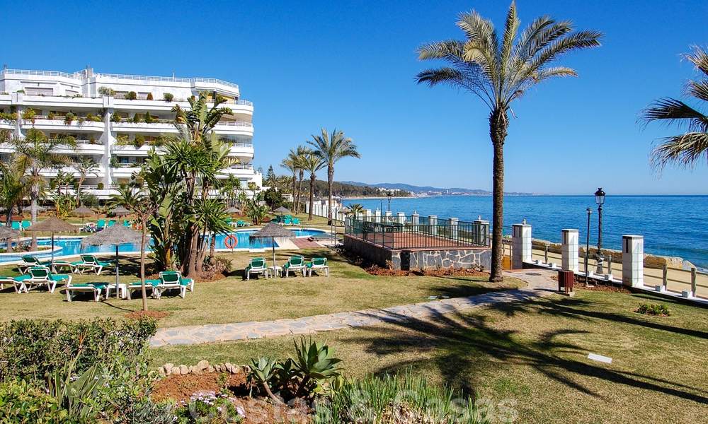 Appartementen te koop in het exclusieve eerstelijnsstrand complex Playa Esmeralda aan de Golden Mile, nabij Puerto Banús 28505