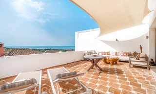 Prachtig huis met uitzicht op de groene omgeving en de zee in een gated community op de Golden Mile - Marbella 28578 