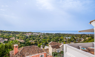 Prachtig huis met uitzicht op de groene omgeving en de zee in een gated community op de Golden Mile - Marbella 28584 