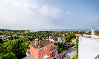 Prachtig huis met uitzicht op de groene omgeving en de zee in een gated community op de Golden Mile - Marbella 28591 